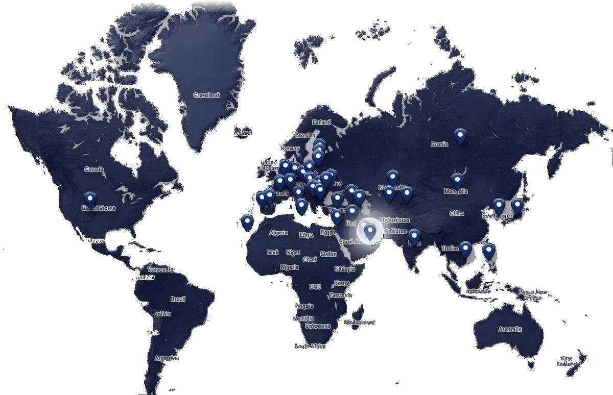 Global Network Map